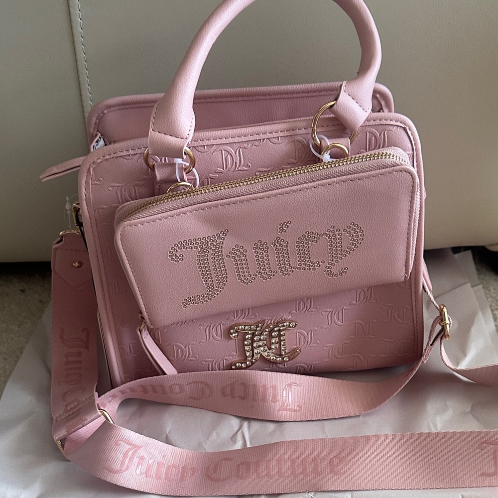 Juicy Couture Pink Crossbody Bag